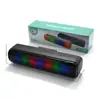 El altavoz Bluetooth portátil nuevo BT-2201 se puede conectar al disco U Altavoz para exteriores luces de colores audio Bluetooth