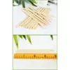 Venda Direta da Fábrica Espetos de Bambu para Churrasco Espetos Tanghulu Descartáveis Carbonizados Extra Resistentes Comercial Doméstico Atacado