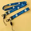 Hebilla dos en uno Cinta de cordón para teléfono móvil Margarita cordón largo corto etiqueta de cordón cuerda anti-pérdida cordón conveniente para teléfono móvil