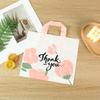 Bolsa de embalaje para puesto de ropa de fábrica, bolsa de plástico resistente de alta presión, bolsa portátil para guardar ropa interior, 50 unidades