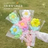 Día del Niño Día de la Madre Globos Ramo de Margaritas de Mano Globos de Flores con Cara Sonriente Regalos para Jardín de Infancia Escuela Primaria