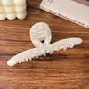 Pinza Grande de Acetato Estilo Coreano Pinza Elegante para Moño en la Parte Trasera de la Cabeza Pinza de Tiburón Pinza Versátil para el Cabello de Mujer para el Trabajo Accesorios para el Cabello