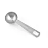 Con escala traje de cucharas medidoras de acero inoxidable herramientas de cocina para hornear cuchara medidora de condimento cuchara medidora de café juego de 10 piezas en stock