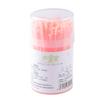 Garfo de frutas criativo bolo sobremesa garfo descartável plástico doméstico frutas lanche pequeno garfo dois dentes palito de frutas