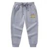 Pantalones largos de tobillo para niños Chad Wild Clay de primavera y otoño, ropa exterior para hombre, pantalones casuales deportivos de rizo de algodón puro