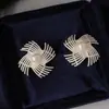 Brincos Minimalistas de Fogos de Artifício em Linha para Mulheres, Brincos Elegantes e da Moda de Luxo Leve, Acessórios de Orelha Modernos Estilo Ins Inspirados na Natureza e na Floresta