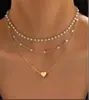 Collar de Perlas de Imitación Transfronterizo Europeo y Americano Diseño de Cadena para Clavícula con Lazo en Forma de Y Collar con Colgante de Borla Venta al por Mayor Transfronteriza
