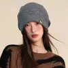 Gorro de Punto al por Mayor Nuevo Estilo Otoño e Invierno de 25 Años para Mujer, Versátil y Cálido para el Invierno, Gorro de Lana Casual y Versátil para Clima Frío