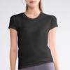 Camiseta Deportiva de Manga Corta de Secado Rápido para Mujer, para Correr, Yoga, Talla Grande, Estilo Deportivo, Ropa para Pilates y Yoga