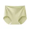 Ropa Interior Sin Costuras para Mujer Camellia 10A Antibacteriana Verano Fina Yoga Fitness Bragas de Cintura Media