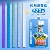 Botella de Vidrio de Origami Estrella Brillante para Manualidades DIY Infantiles, Botella Estrella de Cinco Puntas Diamante Brillante de Alta Calidad