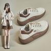 Nuevas Zapatillas Blancas Primavera 2026 Estilo Coreano Ins Estudiantes Femeninas Suela Gruesa Que Aumentan la Altura Zapatillas Deportivas Zapatos Casuales Xx-5801