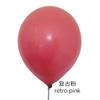 Conjunto de decoración para fiestas de cumpleaños y bodas al por mayor con globos de colores retro de 5, 10, 12 y 18 pulgadas con apertura transfronteriza.