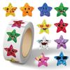 1 volumen/500 lindas estrellas rollo pasta sobre libro de mano caja de embalaje iPad exquisita decoración DIY pasta de sellado