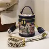 Bolso norte fábrica de origen bolso moda bolso cilindro bolso cruzado para mujer bolso cubo oso lindo