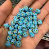 Nova boutique turquesa amor faça você mesmo pulseira colar pingente texto jogar acessórios contas de Buda jóias pequeno gotejamento