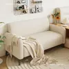 Sofá para Apartamentos Pequeños, Recepción de Sala de Estar, Vivienda de Alquiler Sencilla, Dormitorio de Apartamento, Sofá de Tela Minimalista Estilo Perezoso Doble o Triple