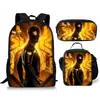 Homem Aranha: 2 Homem-Aranha: 2 Bolsa de Refeição de Três Peças Estojo Escolar Mochila para Estudante Bebê Amazon Fofa