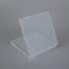 Caja de Plástico Transparente Cuadrada de 13.5 de Alto y 1.8 de Profundidad Caja de Almacenamiento para Componentes Digitales Guka Caja Organizadora para Ferretería Accesorios de Pesca