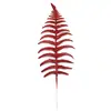 Decoração de Natal presentes Galhos de Natal folhas Acessórios para decoração de árvore de Natal pente em pó folhas