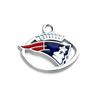 Colgante de rugby de la NFL 32 equipos deportivos aleación gota de aceite accesorios de joyería llavero DIY colgante de pulsera