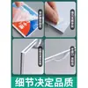 Slot para Cartão de Acrílico A4 Base Branca Camada Dupla Caixa com Inserção de Papel Transparente 5 polegadas 3 polegadas Vidro Placa de Anúncios Promocional Personalização