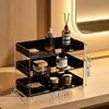 Estante de Almacenamiento de Escritorio, Estante de Almacenamiento de Bolsitas de Té para Oficina, Estante de Almacenamiento Multifuncional de Gran Capacidad, Estante de Almacenamiento para Encimera de Cocina