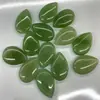 Venda quente transfronteiriça pedra natural cristal ágata gema sem furo pingente gota d'água plana gema em forma de gota acessórios de joias