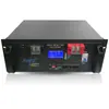 Bateria de Lítio 51.2V100Ah Bateria de Armazenamento de Energia de Fosfato de Ferro e Lítio Painel Fotovoltaico Solar Estação Base de Comunicação Pacote de Bateria
