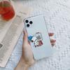 Capa criativa para celular Snoopy dog para Apple 13 iphone15 capa macia fofa de desenho animado 14promax com tudo incluso