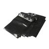 Bolsa de hueso negro biodegradable respetuosa con el medio ambiente, bolsa de PE transparente con autosellado, bolsa para conservación de alimentos, bolsa para archivos, logotipo imprimible