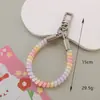 Correa para Teléfono Arcoíris Dopamina Alta Elasticidad Cordón para Teléfono Colgante para Teléfono Móvil Llavero Decoración Correa para Teléfono Móvil Venta al por Mayor