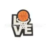 Novo traje da série de desenhos animados da NBA sapatos com buracos sapatos de jardim acessórios patch de plástico sapatos fábrica de flores atacado direto