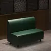 Sofá de cabine de ferro forjado vintage para parede de café, cadeira em A para bar, restaurante ocidental, conjunto de mesa e cadeira para restaurante de hot pot