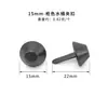 Acessórios Metálicos de Perna Longa 10-12mm em Estoque do Fabricante para Bases de Bagagem, Rebites Decorativos, Pregos de Bolha de Duas Pernas
