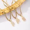 Collar Colgante de 26 Letras Completo de Diamante de Lujo Ligero Nueva Moda Transfronterizo Europeo y Americano 2026 para Mujeres Joyería Hip-Hop de Moda Venta al por Mayor