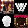 Lámpara de espejo LED Qianrun Lighting, lámpara de espejo de tocador para baño con USB, 5 V, luz de relleno para tocador, cadena de luces táctiles regulables