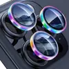 Adecuado para película protectora de lente de cámara de Apple iPhone 18 Pro Max/17, vidrio templado, anillo de metal ojo de águila CD