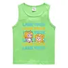 Chaleco de verano 2023 para niños, camisa informal de algodón estilo coreano con parte inferior absorbente de sudor, camiseta interior deportiva sin mangas Guo Guo para niños
