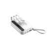 Power Bank de Carregamento Rápido 66W 10000 mAh Grande Capacidade Mini com Cabo Embutido Pd20W Power Bank de Carregamento Rápido Bidirecional