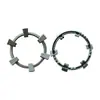 Soporte de estufa engrosado mejorado, soporte antideslizante para ollas, soporte universal para estufa de gas, rejilla para estufa, accesorios a prueba de viento