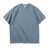 Camiseta Peso Pesado 280g Algodão Puro com Logo Personalizado, Marco Qin Manga Curta Oversize Street Fashion Ins Casual Versátil