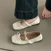 Zapatos Planos Rosas de Satén con Aumento de Altura Interior para Mujer, Zapatos Casuales para Primavera/Verano 2026, Zapatos de Ballet para Combinar con Vestidos, Zapatos de Noche