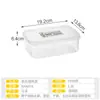 Home Story caja sellada japonesa nakaya para conservar la frescura caja de almacenamiento de alimentos lata para frutas secas caja para calentar en microondas