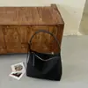 Bolsa tecida com padrão retrô estilo coreano para mulheres, nova moda de verão 2026, bolsa quadrada pequena de nicho, bolsa transversal estilosa para o dia a dia