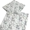 Tejido de malla con lentejuelas y bordado de cuerda tridimensional creativo, varios materiales especiales de encaje artesanal para ropa, vestidos y prendas