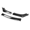 Modificación de Coche Universal Patrón de Fibra de Carbono Spoiler Frontal para Cívic de Décima Generación, Lip Frontal Dedicado para Parachoques, Protector de Esquina Anticolisión, Parachoques Delantero