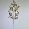 Flores Artificiales Doradas de Boda Cubo de Bendición de Año Nuevo Arreglo Floral Eucalipto Fruta de la Fortuna Decoración para Bodas y Hogar Materiales Florales