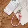 Hd216A06 Cordón Simple Colorido Estilo Coreano Correa para Teléfono Cordón para Bolsa Llavero con Almohadilla para Teléfono