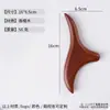 Peine de Masaje Personalizado de Sándalo Rojo para Masaje de Meridianos de la Cabeza, Peine Multifuncional de Delfín, Se Puede Grabar con Logo, Peine de Madera de Regalo